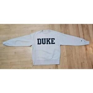 Vintage Champion Reverse Weave Duke‎ Blue Devils Sweatshirt S